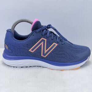 New Balance Fresh Foam 680 v7 Women's Running Shoes Blue Pink Size 8